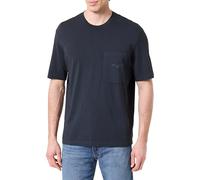 Armani Exchange Mens Pocket Text Logo Tee T-Shirt, Deep Navy, XL UK