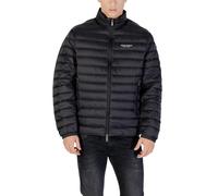 Armani Exchange Men's Printed Zip-Up Jacket with Front Pockets - Black - M