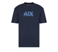 Armani Exchange - Mens Regular Fit Crew Round Neck Logo T-Shirt - 6DZTHH