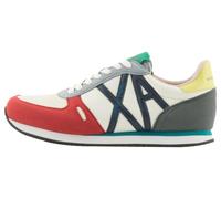 Armani Exchange Men's Rio Essential Side Logo Trainers, Multicoloured, 12 UK