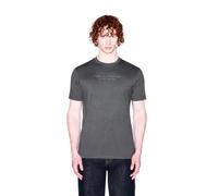 Armani Exchange Men's Short Sleeve Front Milano-New York Logo Lettering T-Shirt