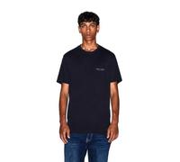 Armani Exchange Men's Short Sleeve Side Milano-New York Logo Lettering T-Shirt (Pack of 1)