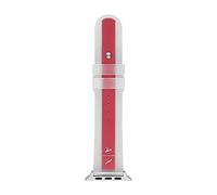 Armani Exchange Band Compatible with Apple Watch, 42/44/45 mm - 22 mm Multi Silicone, AXT8007