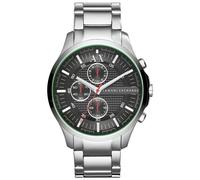 Armani Exchange Watch For Men, Chronograph Movement and 46mm Case Size with Stainless steel, Leather or Silicone strap