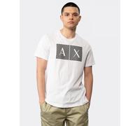 Armani Exchange Mens Slim Fit A|X Large Icon Logo T-Shirt