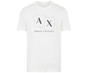 Armani Exchange Men's Slim Fit Mercerized Cotton Jersey Ax Box Logo Tee T-Shirt (Pack of 1)