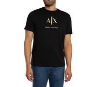 Armani Exchange Men's Slim Graphic T-Shirt, Black