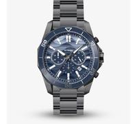 Armani Exchange Mens Spencer Gunmetal Blue Chronograph Watch AX1967