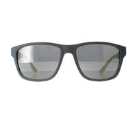 Armani Exchange Man Sunglass AX4135S - Frame color: Matte Grey, Lens color: Grey Mirror Silver