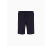 Armani Exchange Men's Stretch Cotton Icon Shorts, Deep Navy, X-Large