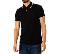Armani Exchange Men's Tipped Logo Polo Shirt, Black