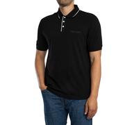 Armani Exchange Xm001557_af10363 Short Sleeve Polo Black L Men