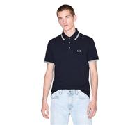 Armani Exchange Xm000994_af10366 Short Sleeve Polo Blue M Men