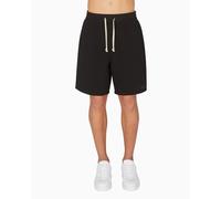 Armani Exchange Men's Urban Short Sleeve Zip Closure Collar Polo Shirt, Faded Denim, L