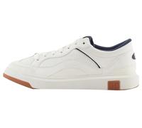 Armani Exchange Men's Venice, Debossed Logo, Chunky Sneaker, Off White Navy, 11.5 UK