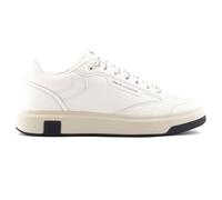 Armani Exchange Men's Venice, Logo Tab on Sole Trainers, Off White, 39 EU