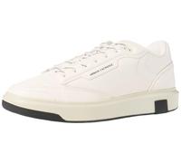 Armani Exchange Men Venice, Logo Tab On Sole Sneaker, Off White, 11 UK