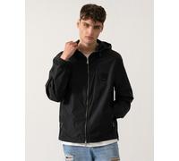 Armani Exchange Mens Windbreaker Jacket - Black UC001 - Black UC001 - L