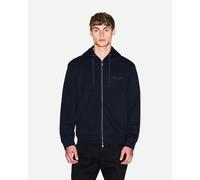 Armani Exchange Milano New York Full Zip Hoodie Navy Blue - L
