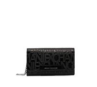Armani Exchange mini embossed clutch bag - Black One Size