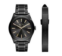 Armani Exchange Nico Giftset AX7102 - Man - 44 mm - Analogue - Quartz - Mineral Glass Black 22 mm