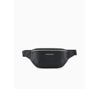 Armani Exchange - OKINAWA - XM000848 AF12134 UC001 Black Fanny Pack for Men, Black/White, One size