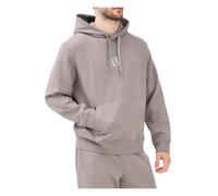 Men's Armani Exchange Overhead Hoodie Driftwood - Grey - Size: 38/Regular