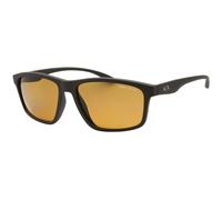 Armani Exchange Polar Brown Lens Dark Brown Sunglasses - One Size