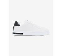 Armani Exchange Saffiano Logo Shoes White Black - 46