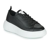 Armani Exchange Women’s XDX043 The Super Sneaker Sneaker, Black, 8 UK