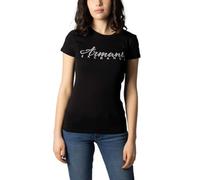 Armani Exchange Short Sleeve Classic Script Logo Scoop Neck T-Shirt T-Shirt,