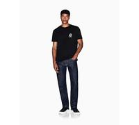 Armani Exchange Mens T-Shirt XM000365-AF12308 - Black UC001