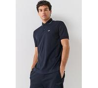Armani Exchange Slim Fit Tipped Polo Shirt, Navy, Size 2Xl, Men Navy