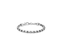 Armani Exchange Stainless Steel Chain Bracelet Silver Stainless Steel - Genuine
