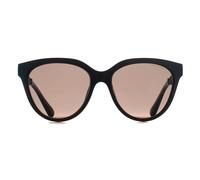 Armani Exchange Women's Cat Eye Shiny Transparent Brown Dark Brown AX4148SU Armani Exchange Brown One Size