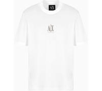 Armani Exchange T shirt Embroidered Icon logo Regular fit White XM000363