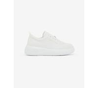 Armani Exchange Technical Fabric Platform Shoes Pure White Women - 36