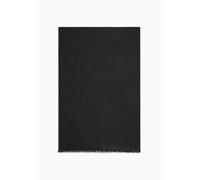 Armani Exchange The Notorius Frank, All Over Logo Scarf, Black, One Size, black, One Size