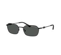 Armani Exchange Unisex Sunglass AX2056S - Frame color: Matte Black, Lens color: Dark Grey