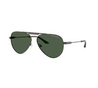 Armani Exchange Unisex Sunglass AX2060S - Frame color: Matte Grey, Lens color: Dark Green