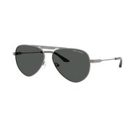 Armani Exchange Unisex Sunglass AX2060S - Frame color: Matte Gunmetal, Lens color: Dark Grey