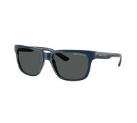 Armani Exchange Unisex Sunglass AX4026S - Frame color: Shiny Navy Blue, Lens color: Dark Grey