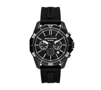 Armani Exchange Men's Watch Chronograph, Black Stainless Steel, AX1961