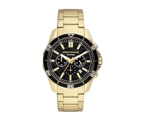Armani Exchange Watch For Men, Chronograph Movement and 44mm Case Size with Stainless steel, Leather or Silicone strap