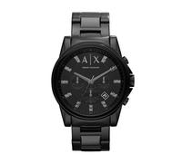 Armani Exchange Black Chronograph Bracelet Watch AX2093