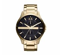 NEW MENS ARMANI EXCHANGE AX GOLD BLACK SPORTS XL WATCH - AX2122 - RRP £199