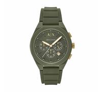 Armani Exchange Men's Analog Quartz Watch with Silicone Strap AX4169