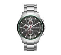 Armani Exchange Ax2163 46mm 5atm Quartz Analogical Watch Silver Men