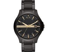 Armani Exchange Watch For Men, Quartz Movement and 46mm Case Size with Stainless steel, Leather or Silicone strap