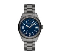 Armani Exchange Three-Hand Date Gunmetal Stainless Steel Watch AX1421 One Size Black